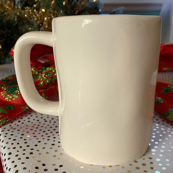 Rae Dunn Red print Merry Mug - Picture 3 of 4
